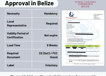 Homologación en Belice