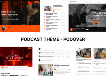Theme wordpress para podcast, vlogs y similares