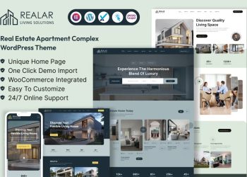 Versátil theme wordpress para sitios de bienes raíces