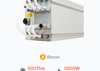 Bitmain Antminer S21 XP+ Hyd (500Th/s) SHA256 BTC asic Miner